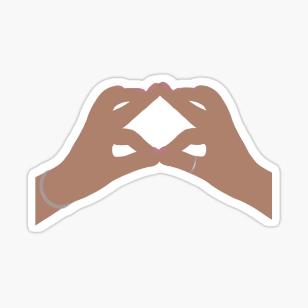  Phi Mu Hand Sign Sticker For Sale By Closofly Redbubble