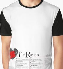 Edgar Alan Poe's The Raven Poem Graphic T-Shirt