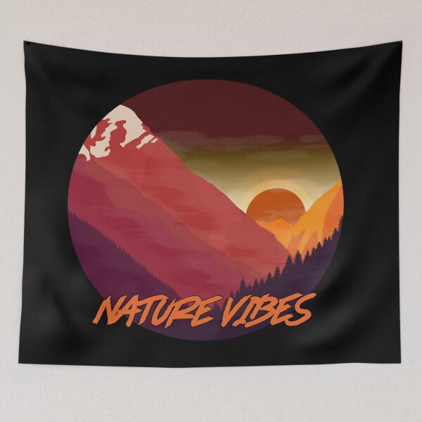 Item preview, Nature Vibes Rising Mountains 1 designed and sold by NexusArts.