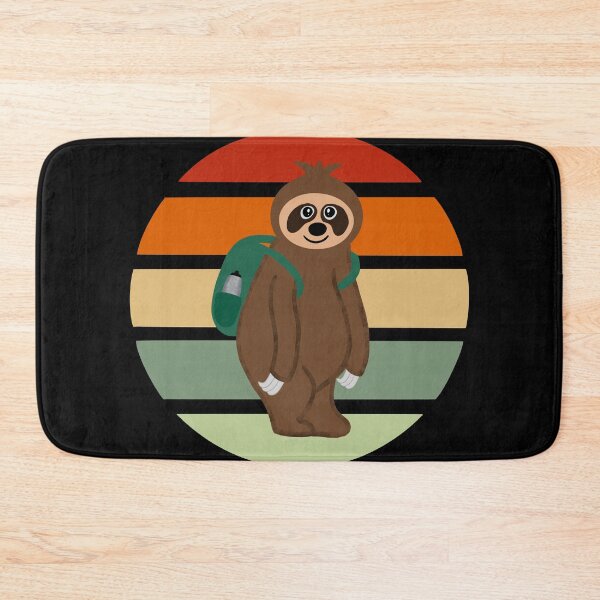 Item preview, Back to School Sloth with Backpack and Water Bottle designed and sold by Orchyd.