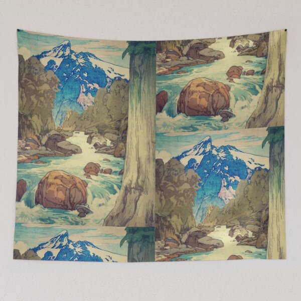 Item preview, The Walk to Hokodoyama - Nature Landscape designed and sold by Kijiermono.