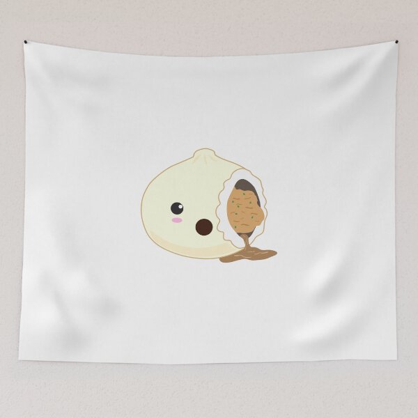 Item preview, Oh no! Half-eaten Steamed Bun designed and sold by PurpleCrocs.