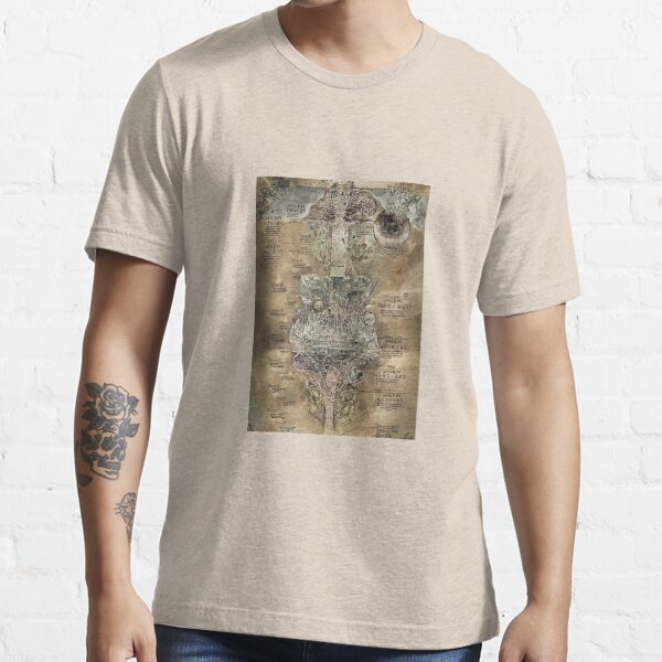 Made In Abyss The Abyss Map T Shirt For Sale By Joshuawallac Redbubble Made In Abyss T