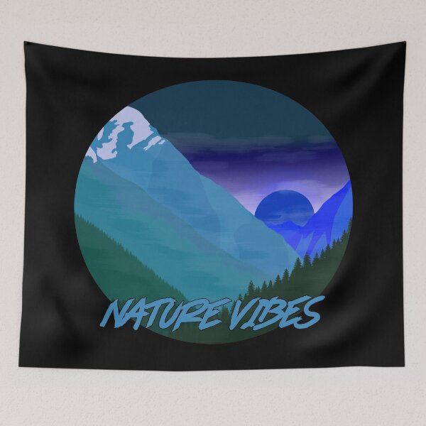 Item preview, Nature Vibes Rising Mountains 2 designed and sold by NexusArts.