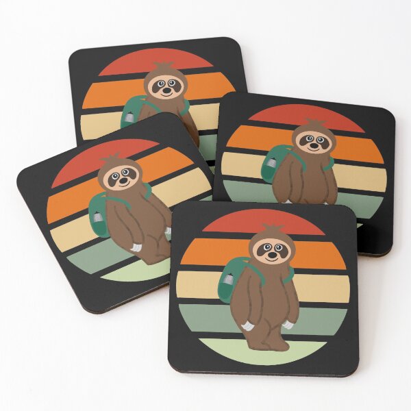 Item preview, Back to School Sloth with Backpack and Water Bottle designed and sold by Orchyd.