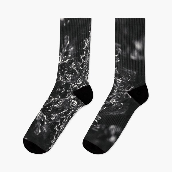 Item preview, Black and Silver Symmetric Floral Lace Pattern  designed and sold by LaceySkies.