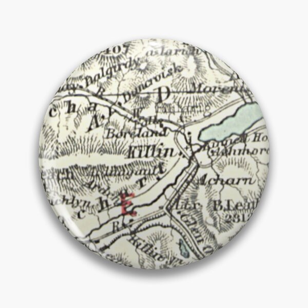 Item preview, KILLIN & surrounding area map 1899 designed and sold by yourscotland.