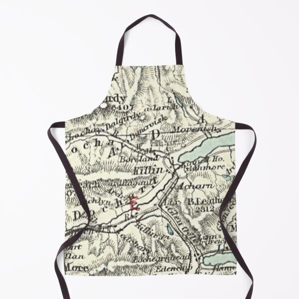 Item preview, KILLIN & surrounding area map 1899 designed and sold by yourscotland.