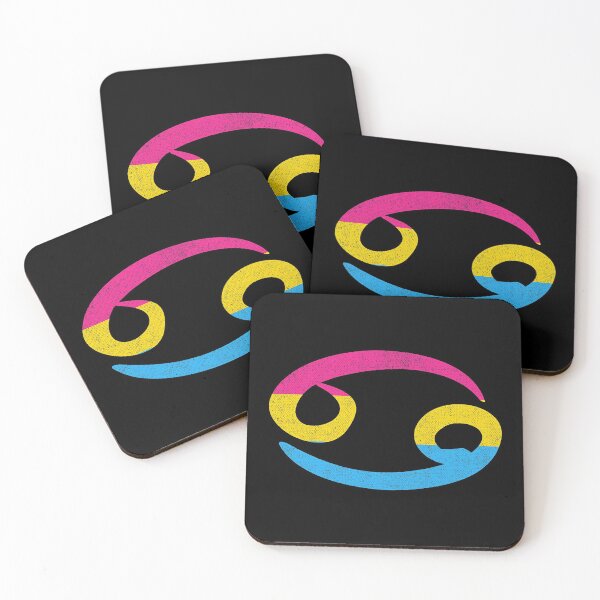 Item preview, Pansexual Cancer Pride Flag Zodiac Sign designed and sold by Patrick Hiller.
