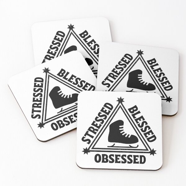 Artikelvorschau, Eislaufen: Gestresst. Gesegnet. Besessen. entworfen und verkauft von TheGreenGoat.