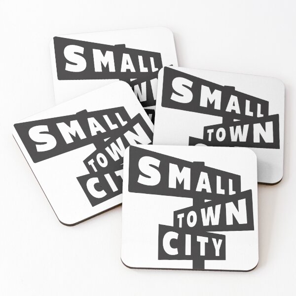 Item preview, Small Town City Logo designed and sold by SmallTownCity.