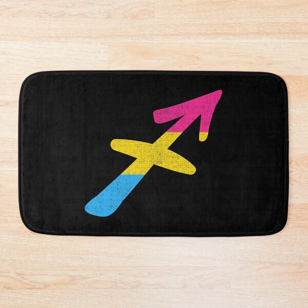 Item preview, Pansexual Sagittarius Pride Flag Zodiac Sign designed and sold by Patrick Hiller.