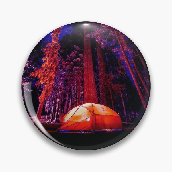 Item preview, Camping tent in woods. designed and sold by Fashimation20.