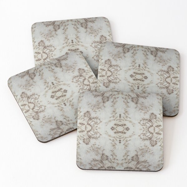 Item preview, Black and Gold Symmetric Floral Lace Pattern  designed and sold by LaceySkies.