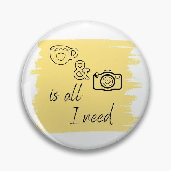 Item preview, Coffee & A Camera Is All I Need designed and sold by TrendCreations.