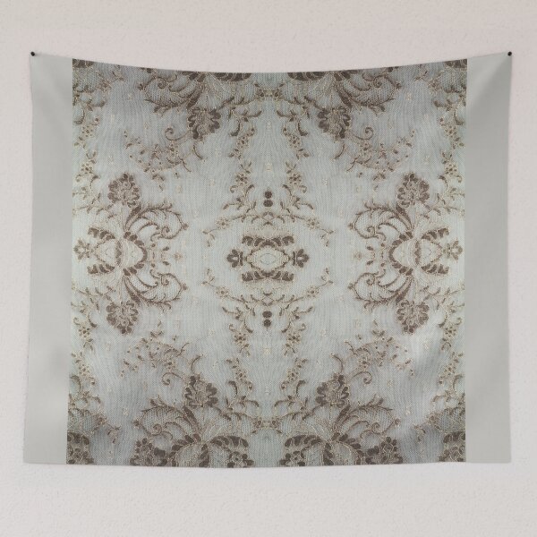 Item preview, Black and Gold Symmetric Floral Lace Pattern  designed and sold by LaceySkies.