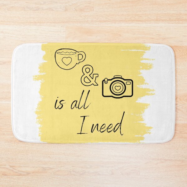 Item preview, Coffee & A Camera Is All I Need designed and sold by TrendCreations.