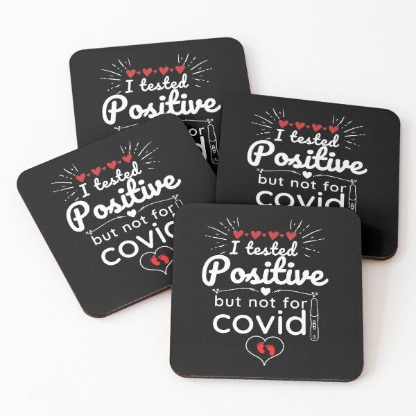 Item preview, I Tested Positive But Not For Covid, Pregnancy Announcement Soon To Be Mom  designed and sold by VAN-DESIGN.