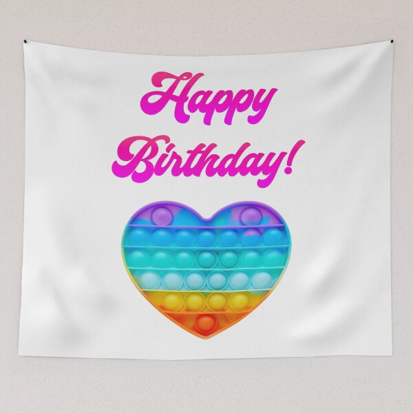 Item preview, Happy Birthday Fidget Pop-it designed and sold by T-shirt-Designs.