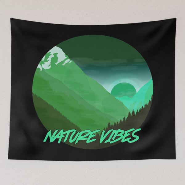 Item preview, Nature Vibes Rising Mountains 4 designed and sold by NexusArts.