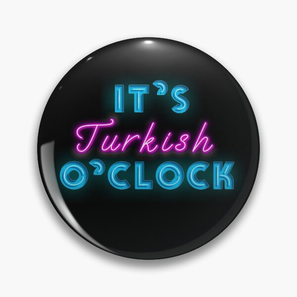 Item preview, It is Turkish  O`clock Cool Neon Sign For Turkey Fan designed and sold by Urosek.