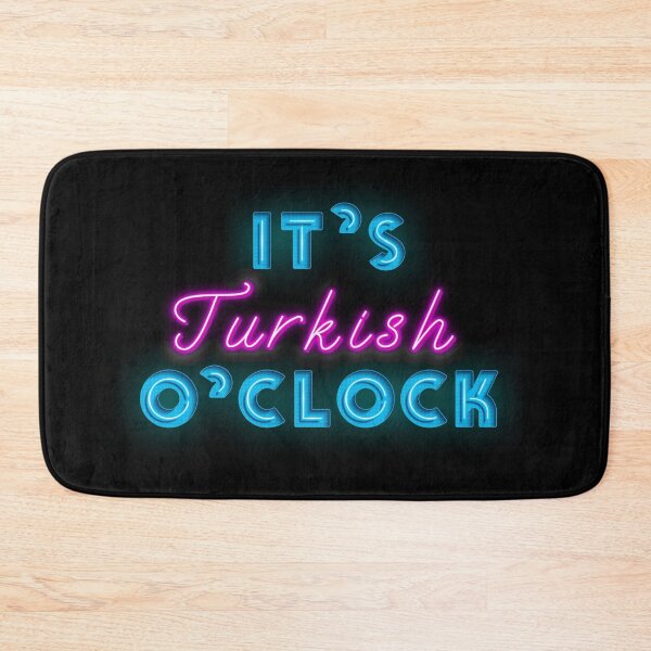 Item preview, It is Turkish  O`clock Cool Neon Sign For Turkey Fan designed and sold by Urosek.