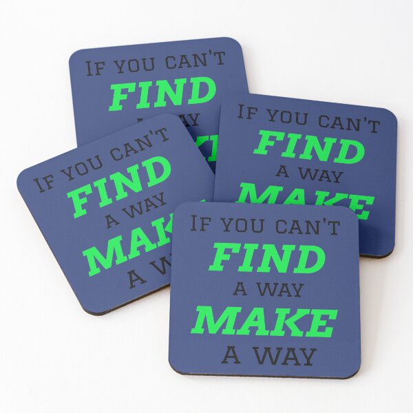 Item preview, If You Can't Find A Way Make A Way - Inspirational Quotes designed and sold by FreedomUniverse.