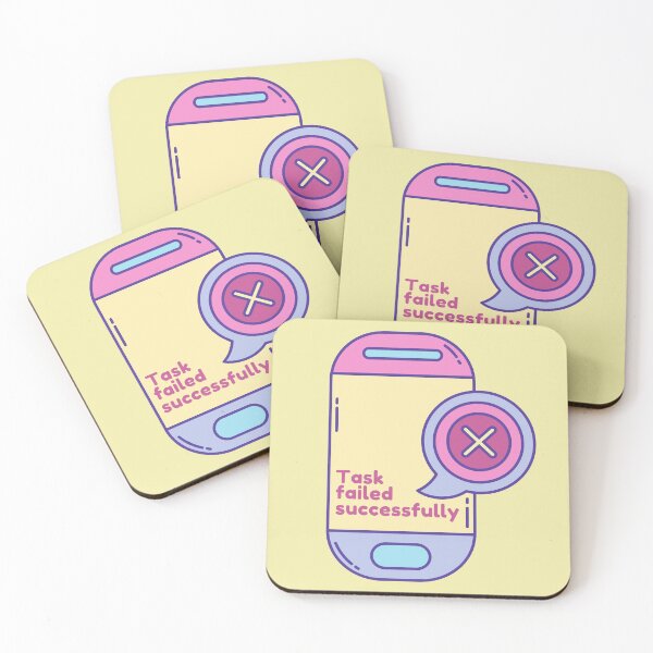Item preview, Task failed successfully designed and sold by avocadissimo.