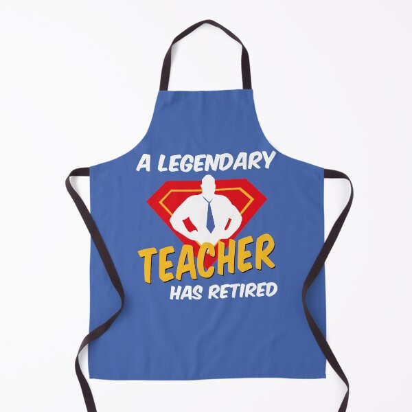 Item preview, Teacher Retirement Retired Retiring Legend Superhero Design designed and sold by justjonboy.
