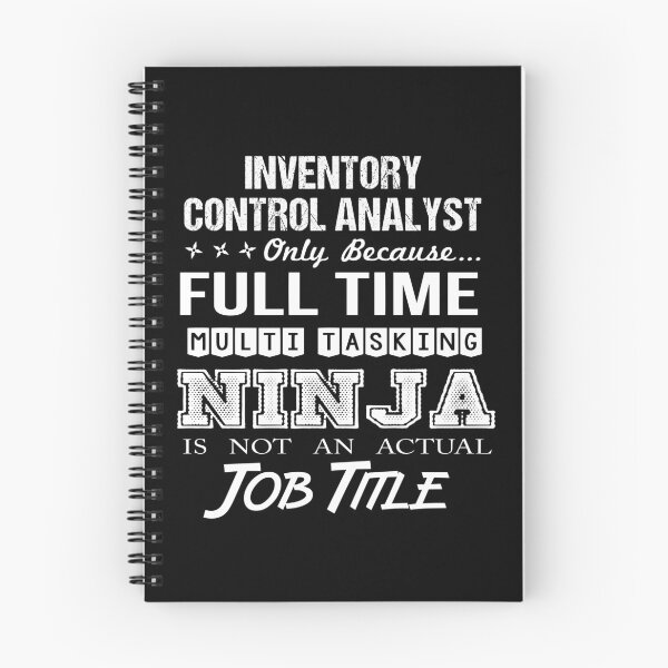 Item preview, Inventory Control Analyst T Shirt - Multitasking Ninja Job Gift Item Tee designed and sold by artwigse.