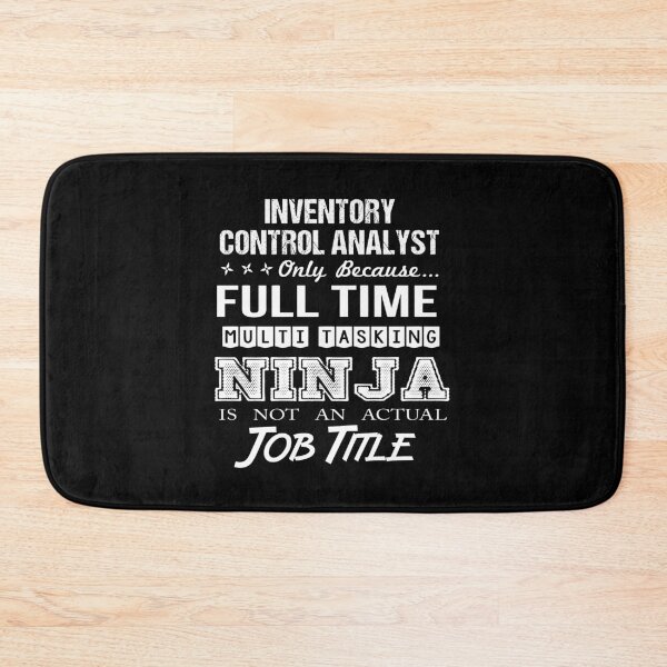 Item preview, Inventory Control Analyst T Shirt - Multitasking Ninja Job Gift Item Tee designed and sold by artwigse.