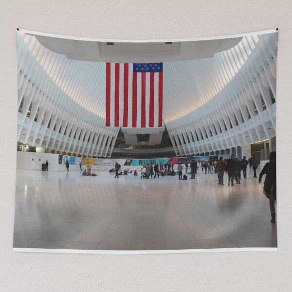 Artikelvorschau, New Yorker amerikanische Flagge entworfen und verkauft von Shark Steeze.