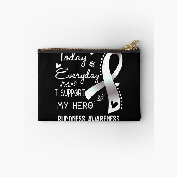 Item preview, Today And Everyday I Support My Hero Blindness Awareness Warrior Gifts designed and sold by hvoid41.