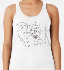 Rick and Morty Racerback Tank Top