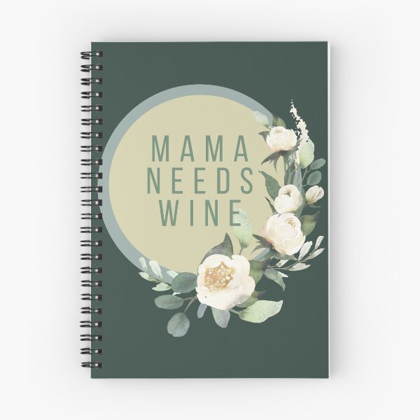 Item preview, Mama Needs Wine -  Mom Quote designed and sold by justjen86.