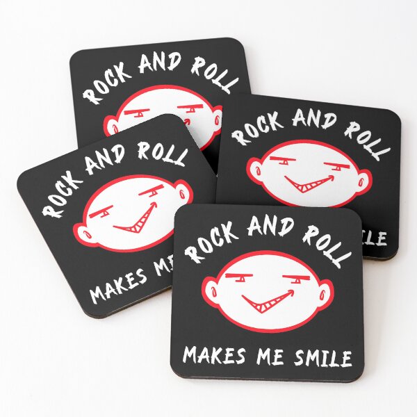 Item preview, Rock and Roll Makes Me Smile designed and sold by LokoLoki.