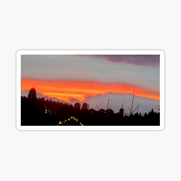 Sunset Sticker