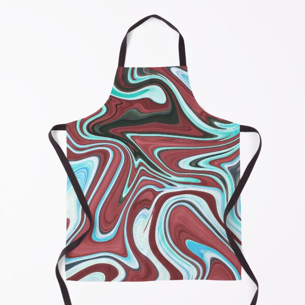 Item preview, Red & Light Blue Marble designed and sold by Flydea.