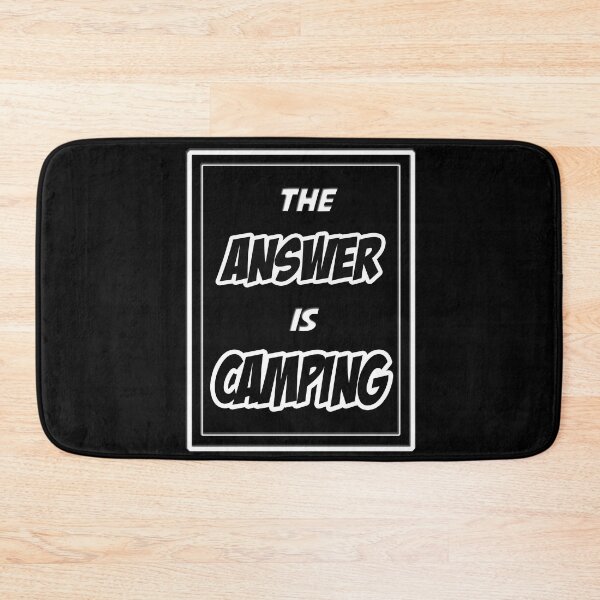 Item preview, The answer is camping! designed and sold by Fashimation20.