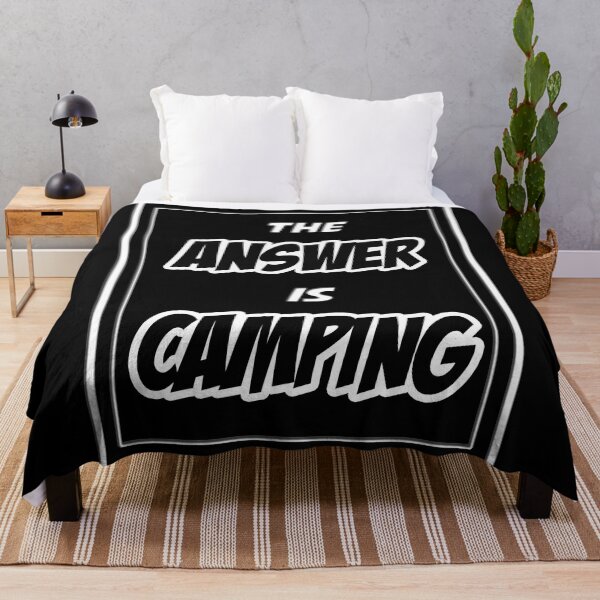 Item preview, The answer is camping! designed and sold by Fashimation20.