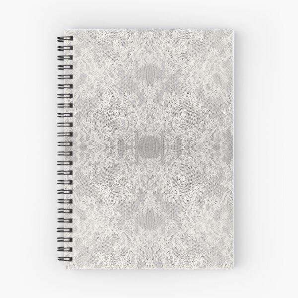 Item preview, White Symmetric Floral Lace Pattern  designed and sold by LaceySkies.