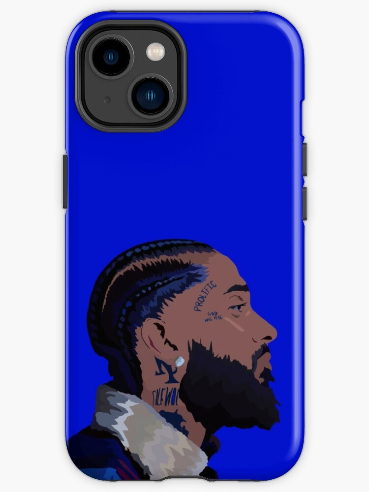 Nipsey Hussle Side Profile With Eye | Art Print