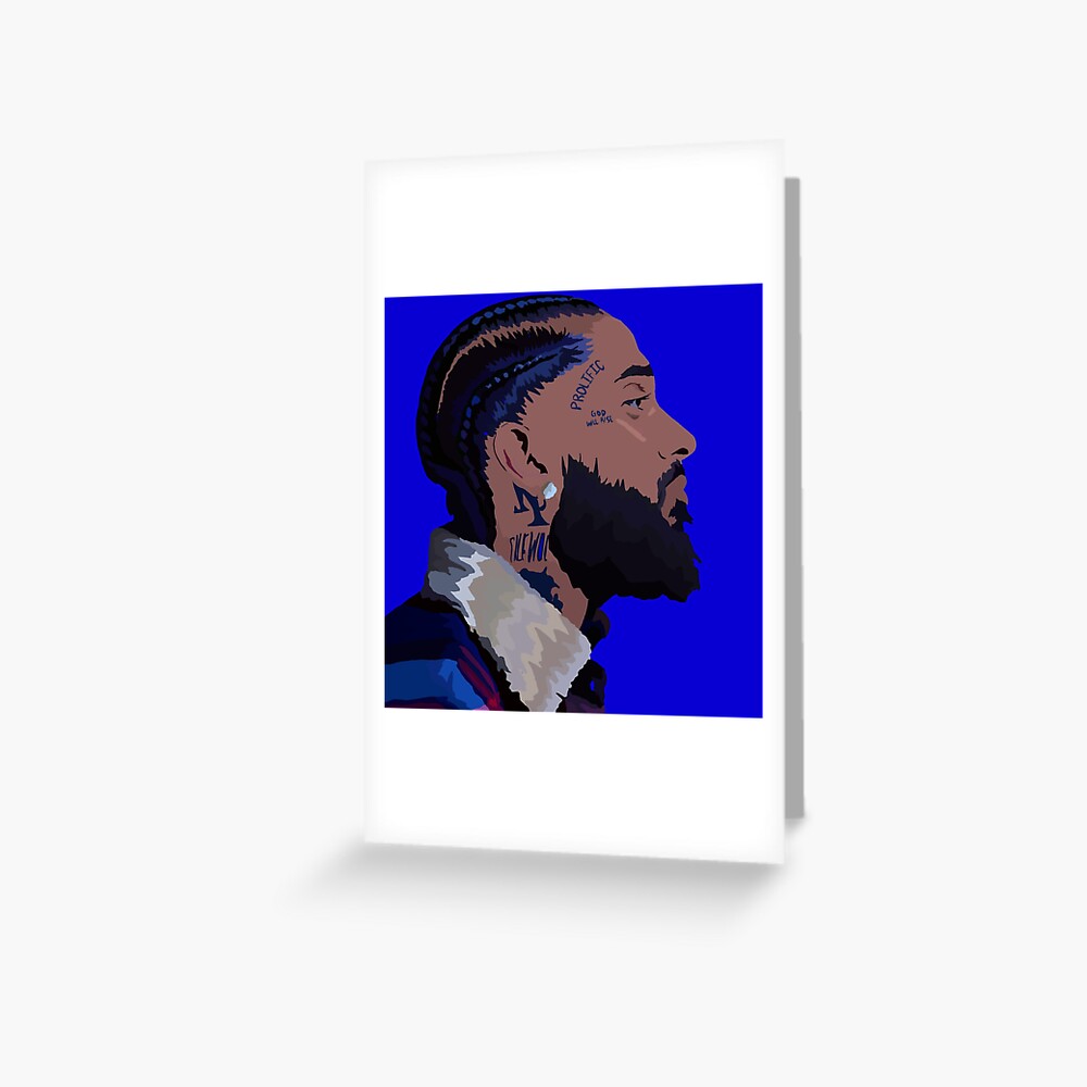 Nipsey Hussle Side Profile With Eye Magnet for Sale by luzerome