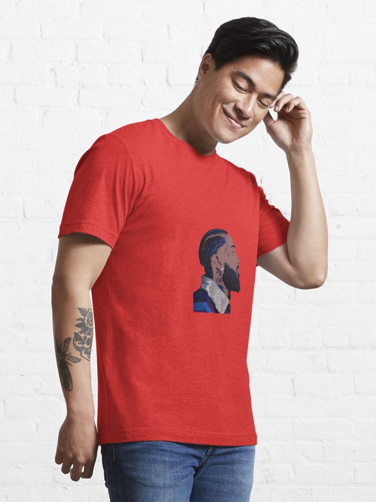 Side Profile With Eye Nipsey Hussle Shirt - Freedomdesign