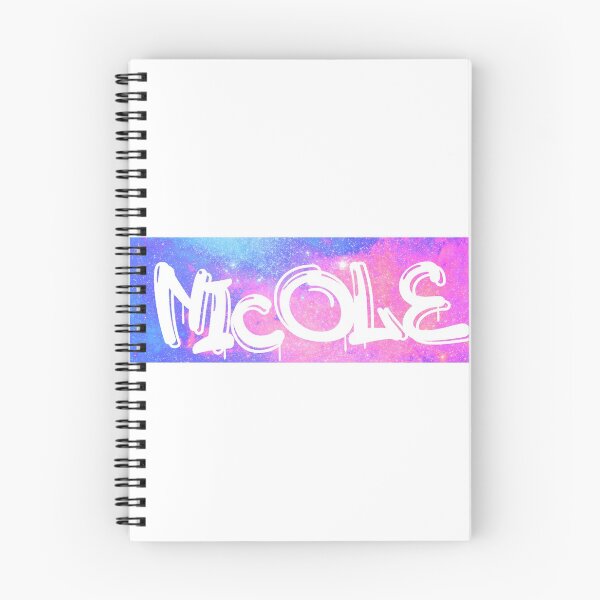 Item preview, Nicole nombre presente idea de regalo galaxia designed and sold by EverSmile.