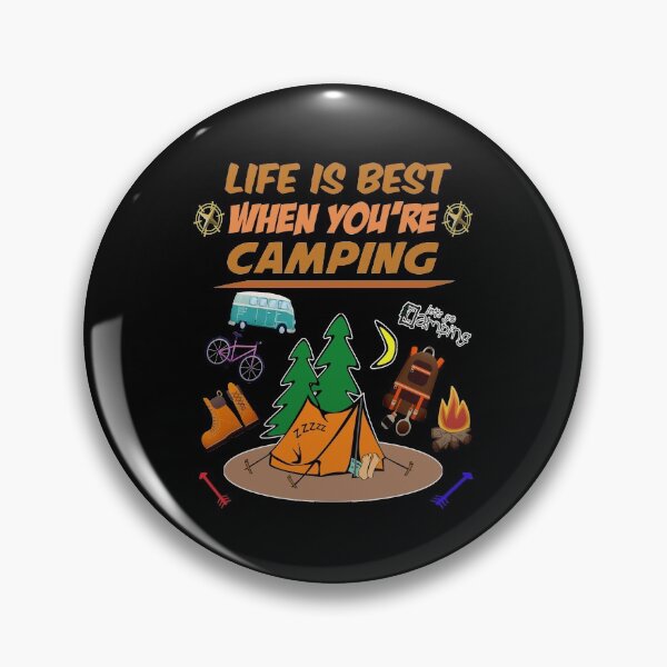 Item preview, Life is best when you're camping. designed and sold by Fashimation20.