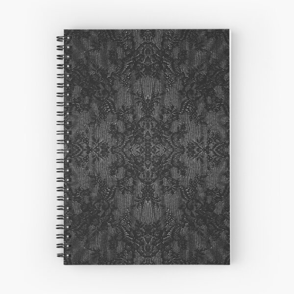 Item preview, Black Symmetric Floral Lace Pattern  designed and sold by LaceySkies.