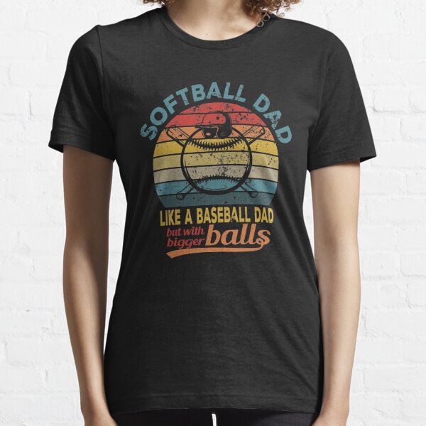 Addblue Softball Cool Tee Shirt Dad Full Time Tshirt
