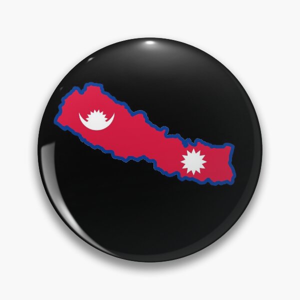 Item preview, Nepal Map / Flag designed and sold by Sanish Shrestha.