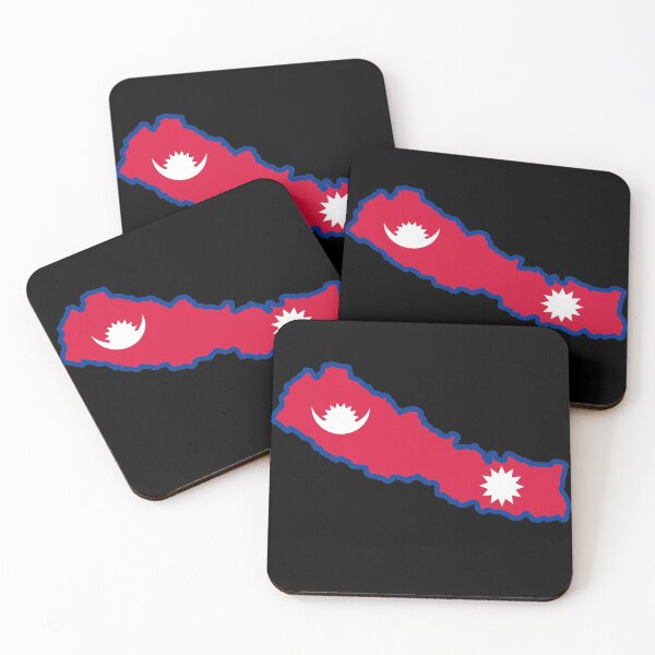Item preview, Nepal Map / Flag designed and sold by Sanish Shrestha.